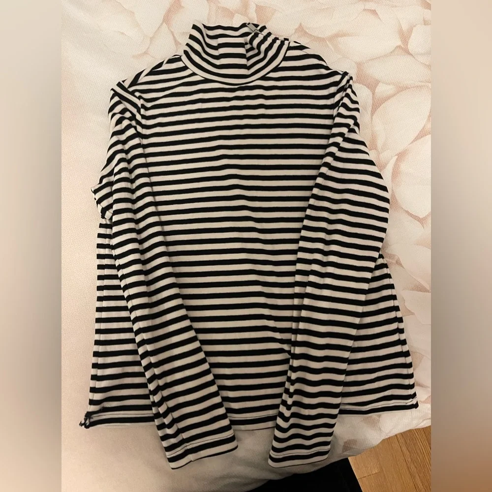 Jil Sander Striped Warm Turtleneck Size M - Picture 5 of 7